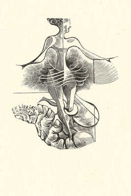 Верхоланцев Михаил Михайлович. Подборка из восьми книжных знаков